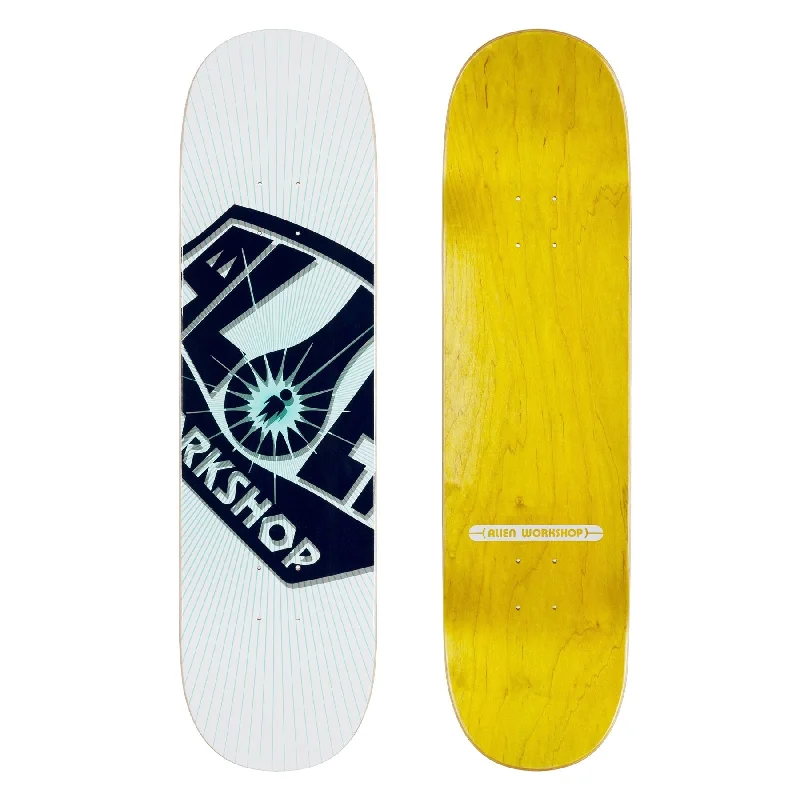 Alien Workshop OG Burst Skateboard Deck White / Natural 7.75"