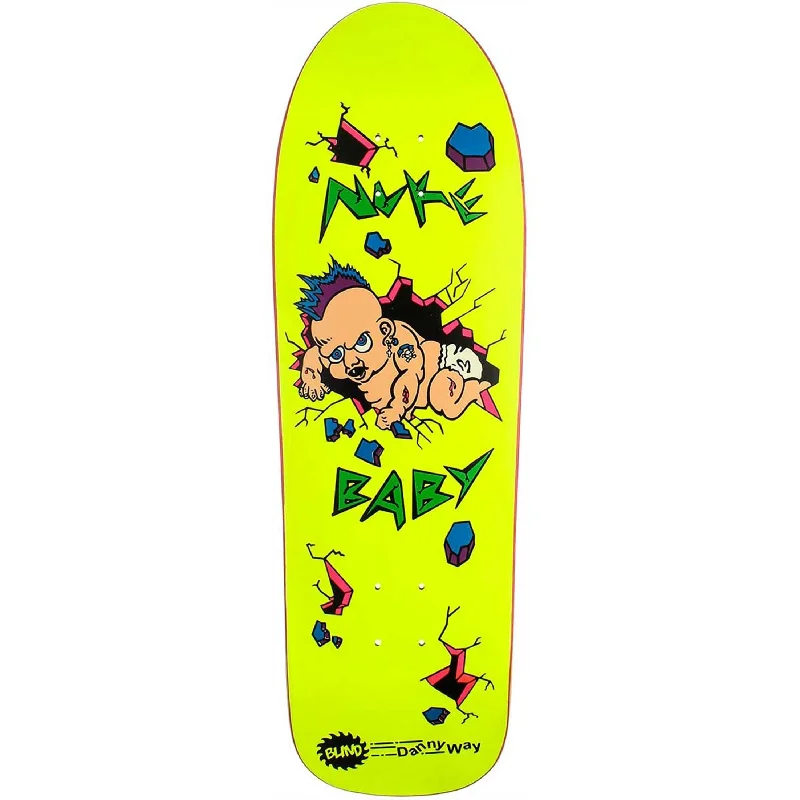 bLind Danny Way Nuke Baby Screenprinted Skateboard deck 9.7"