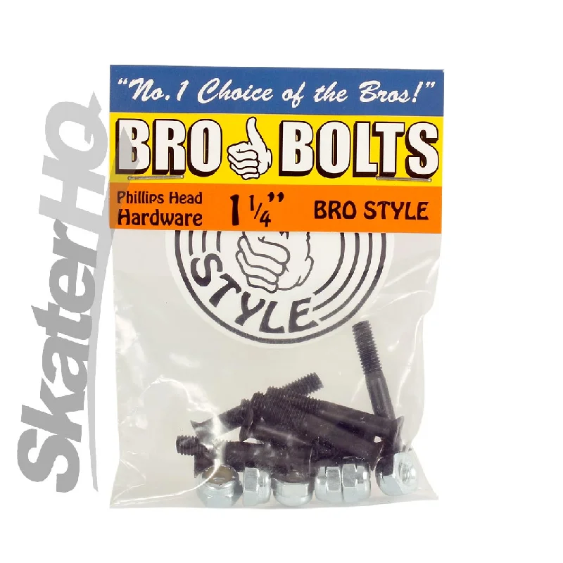 Bro Style 1.25 Phillip Bolts - Black