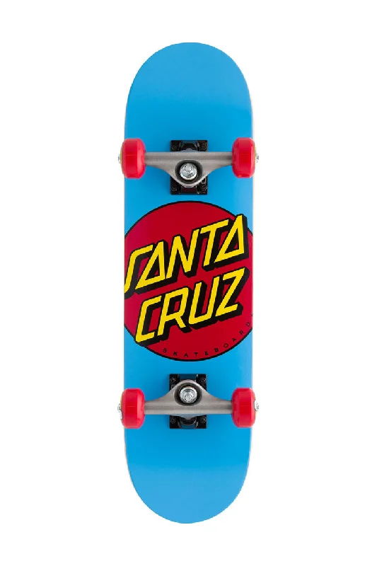 Classic Dot Super Micro 7.25inch x 27.00inch Santa Cruz Skateboard Complete