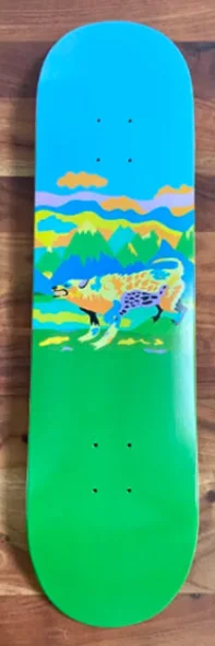 BENTWOOD SKATEBOARD DECK THREE 8.25 INCH WIDE