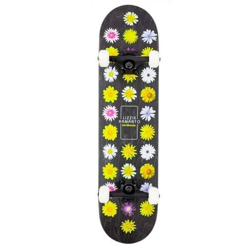 Birdhouse Lizzie Armanto Floral Complete Skateboard, 7.75″