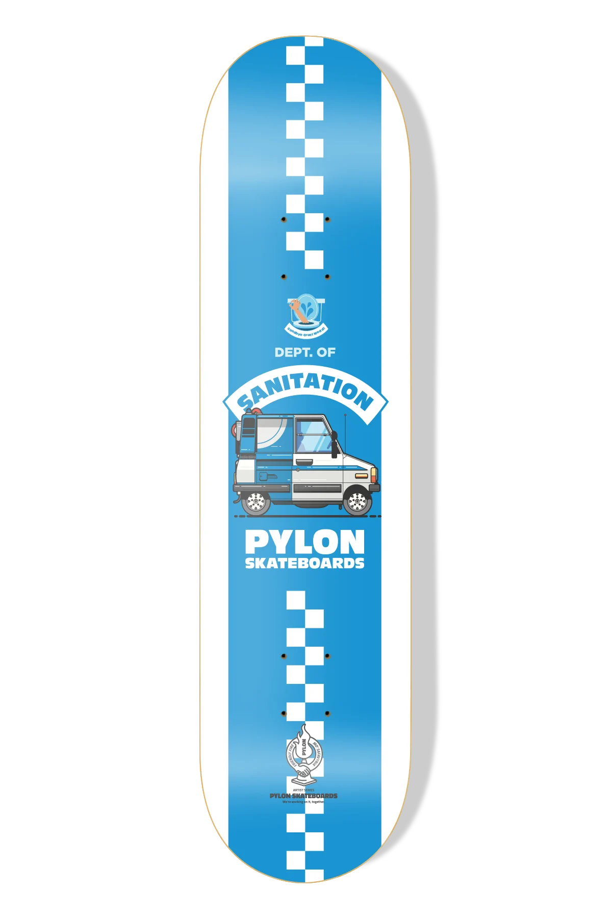 PYLON SKATEBOARDS SANITATION / 8.625 INCH WIDE