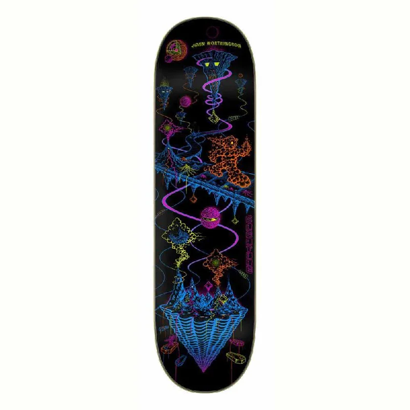 Creature Pro Skateboard Deck VX Worthington Xploration Black/Multi 8.6"