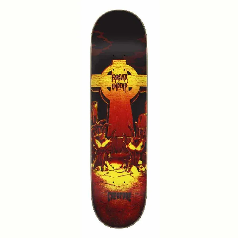 Creature Skateboard Deck Forever Undead MD Red 8.125"