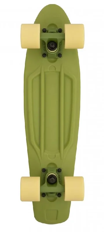 D Street Cruiser Army Green Complete Cruiser Skateboard - 5.8" x 23.0"