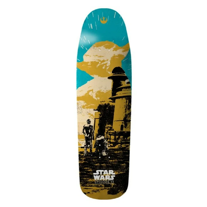 Element Star Wars Yoda 80's Shape Skateboard Deck - 9.25"