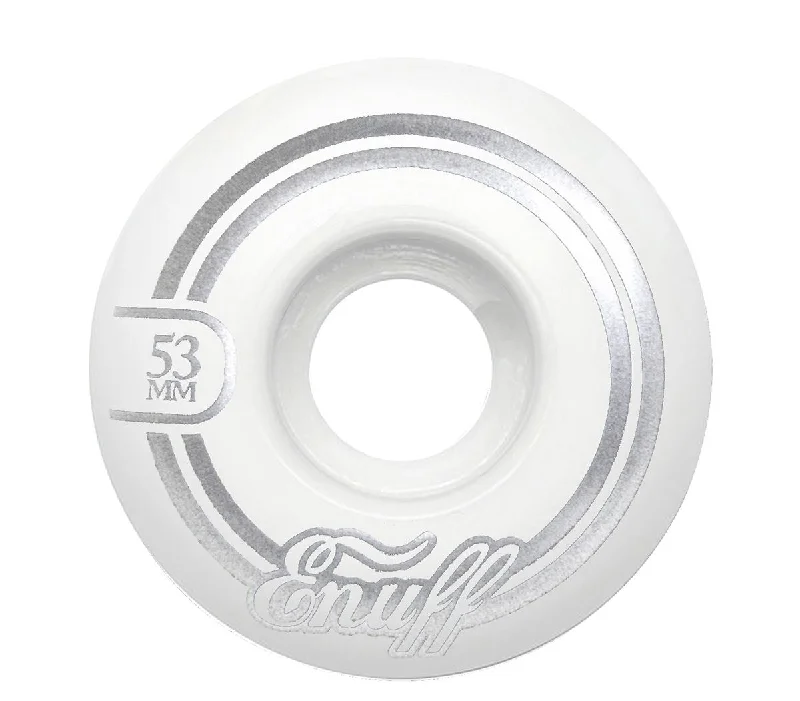 Enuff Refresher II Skateboard Wheels - White