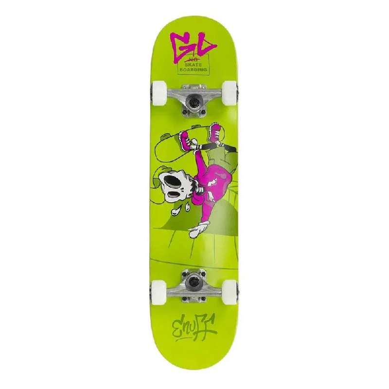 Enuff Skateboards Skully Green Factory Complete Skateboard 31" x 7.75"