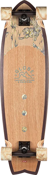 Globe Chromantic Complete Skateboard -9.5x33 White Oak/Jaguar