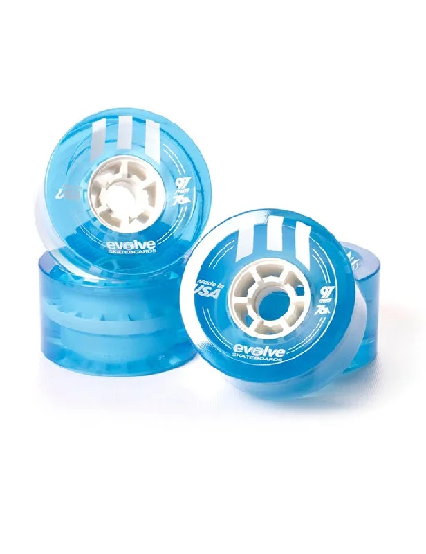 Evolve Street 97mm/76a Wheels | Ice Blue