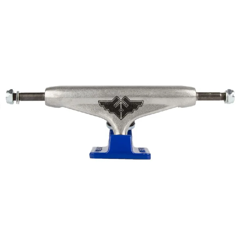 Fracture Truck Wings V2 Raw/Blu Skateboard Trucks - 5.0