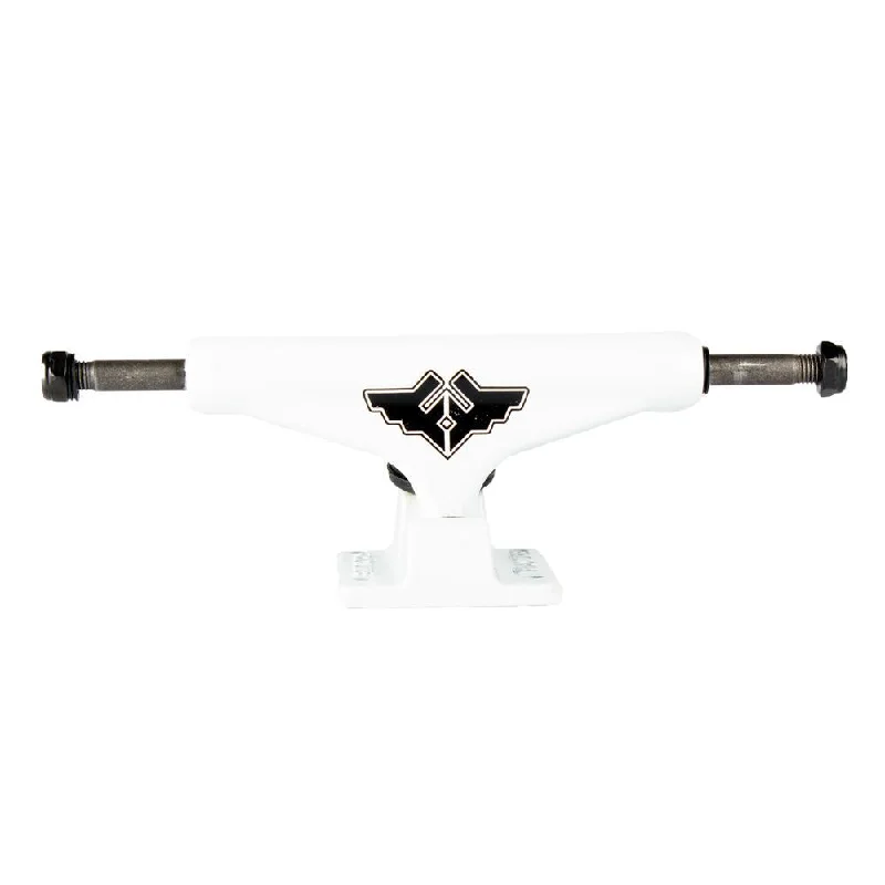 Fracture Truck Wings V2 White Skateboard Trucks - 5.0