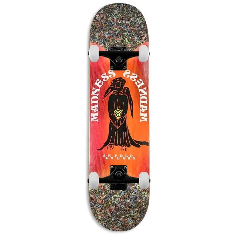 Madness Birdie Slick Complete Skateboard Perelson Orange 8.375"