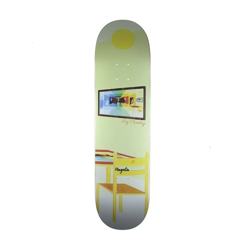 Magenta Soy Panday Sleep Board x  Skateboard Deck - 7.75"