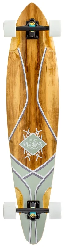 Mindless Core Pintail Red Gum Complete Longboard - 44" x 9.75"