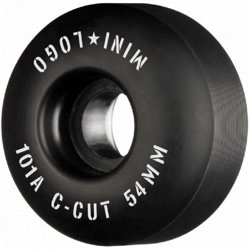 Mini Logo C-Cut 2 Skateboard Wheels 101a Black 54mm