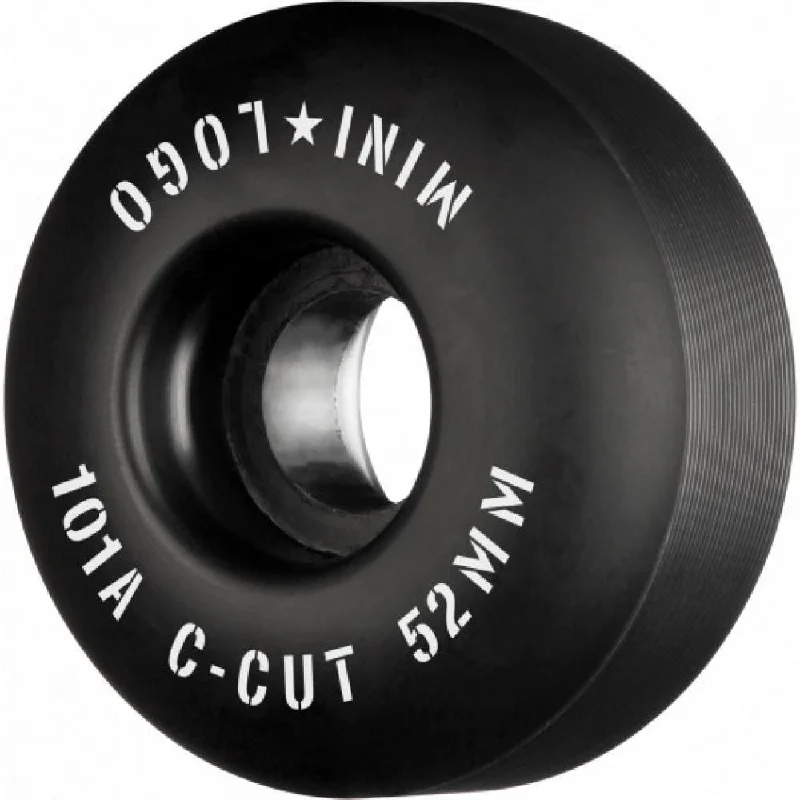 Mini Logo Skateboard Wheels C - Cut 2 101a - Black