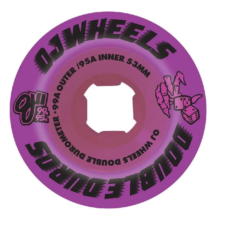 OJ Double Duro Skateboard Wheels Double Duro 99a/95a - Purple