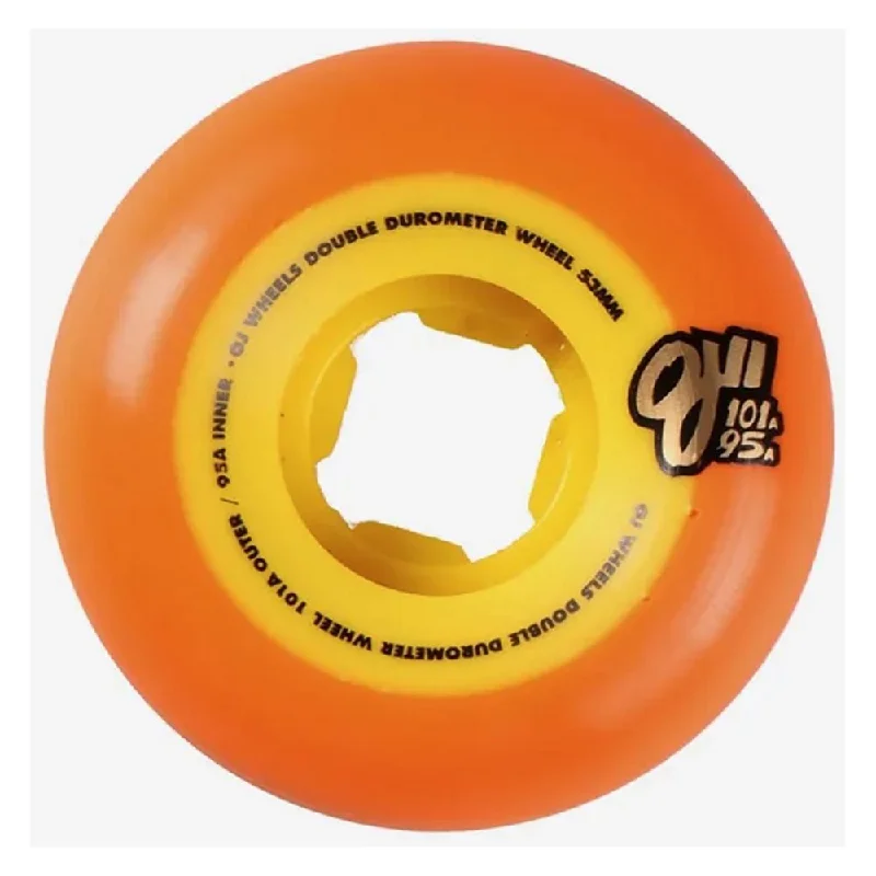 OJ Double Duro Skateboard Wheels Winkowski Dope Planet 101a/95a - Gold