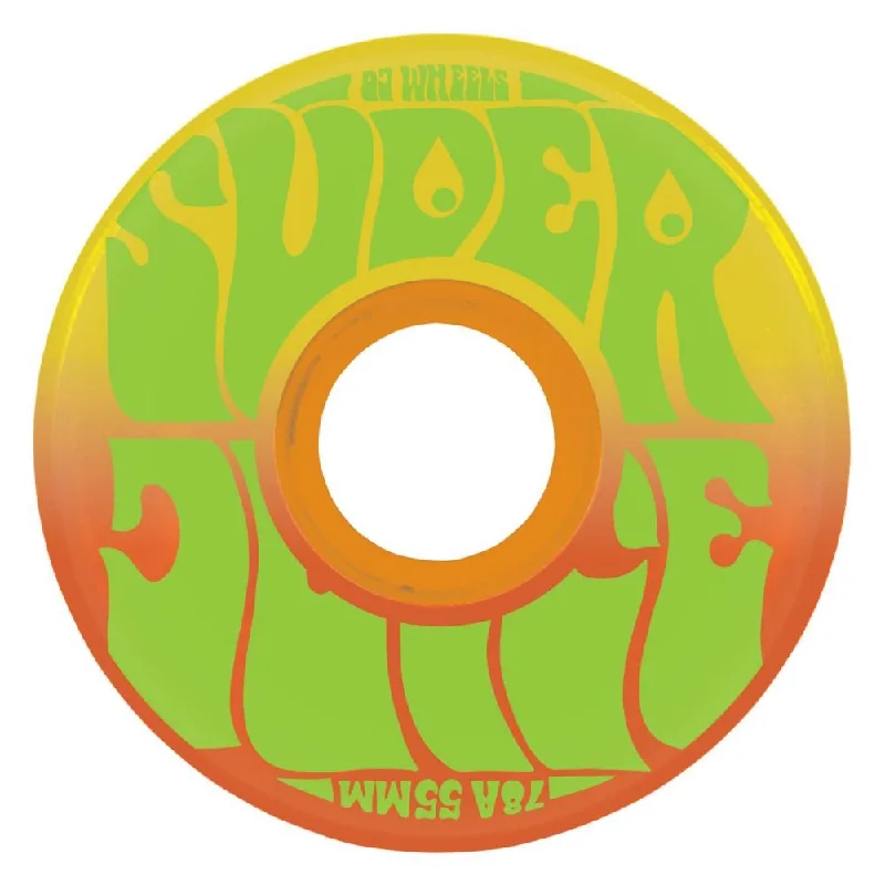 OJ Mini Skateboard Wheels Mai Tai Super Juice 78a - Orange / Green