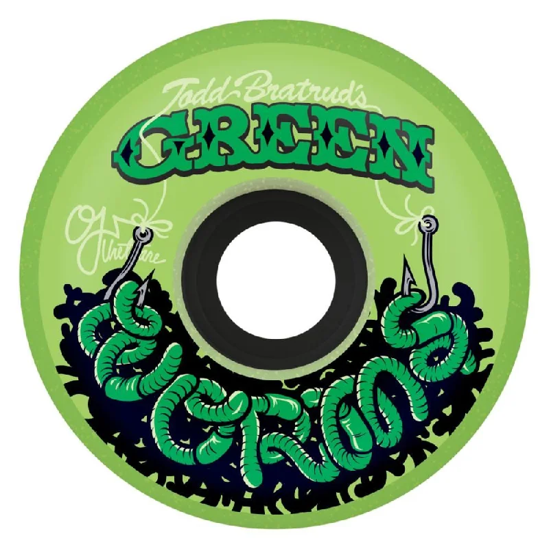 OJ Skateboard Wheels Green Worms Super Juice 78a - Green / Black