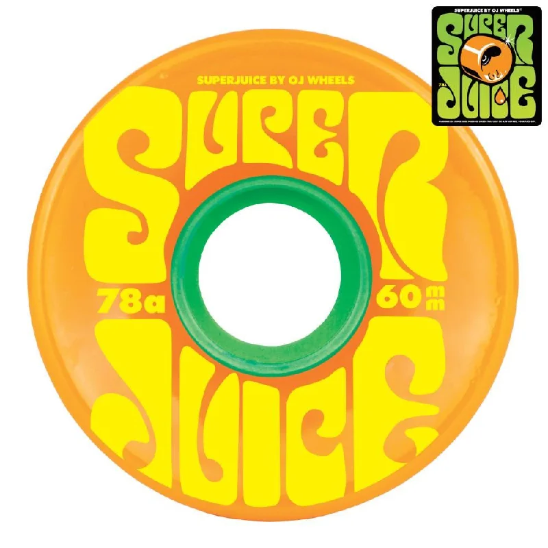 OJ Soft Skateboard Wheels Super Juice 78a - Citrus