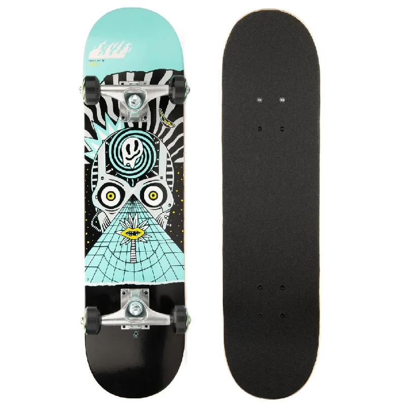 PLANCHE DE SKATE ENFANT 8 - 12 ANS CP100 MID GEOMETRIC TAILLE 7.6"