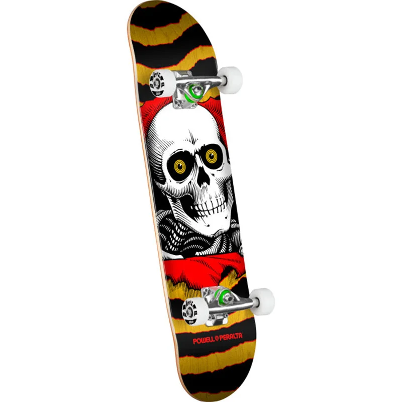 Powell Peralta  7.75" x 31.08" Ripper Birch Yellow/Red Complete Skateboard