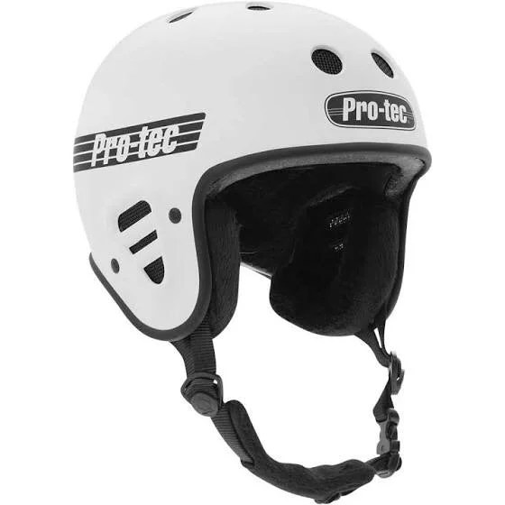 Pro-Tec Full Cut Helmet (Gloss White)