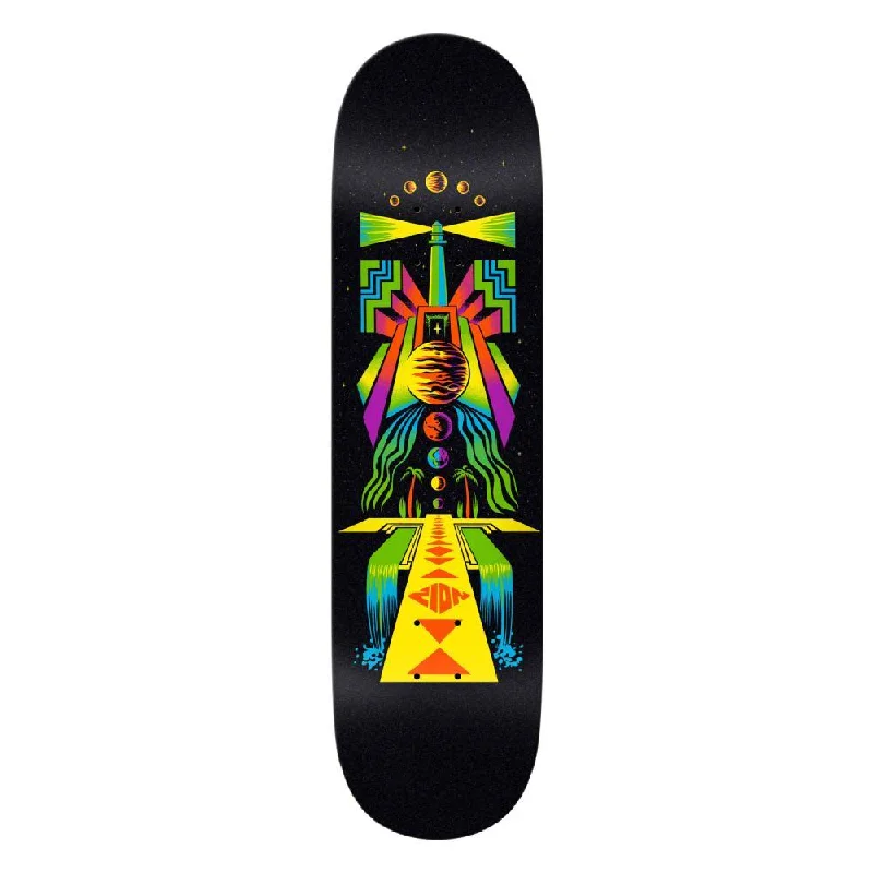 Real Skateboard Deck Zion Jupiter Black 8.25"