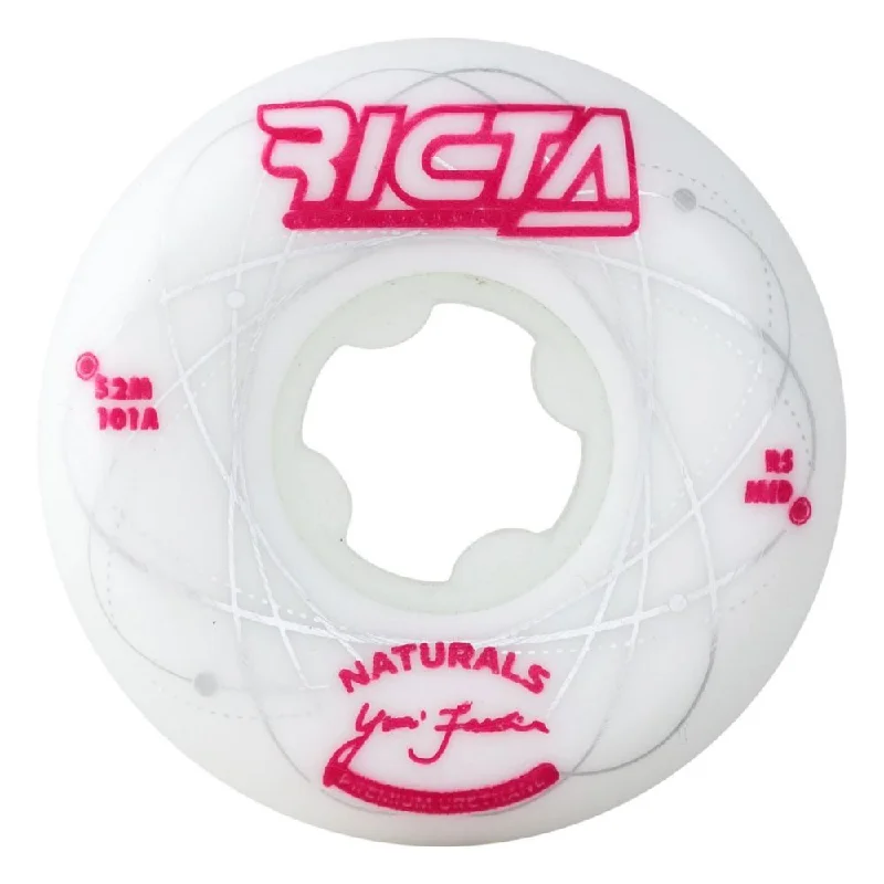 Ricta Skateboard Wheels Orbital Naturals Mid 101a - White