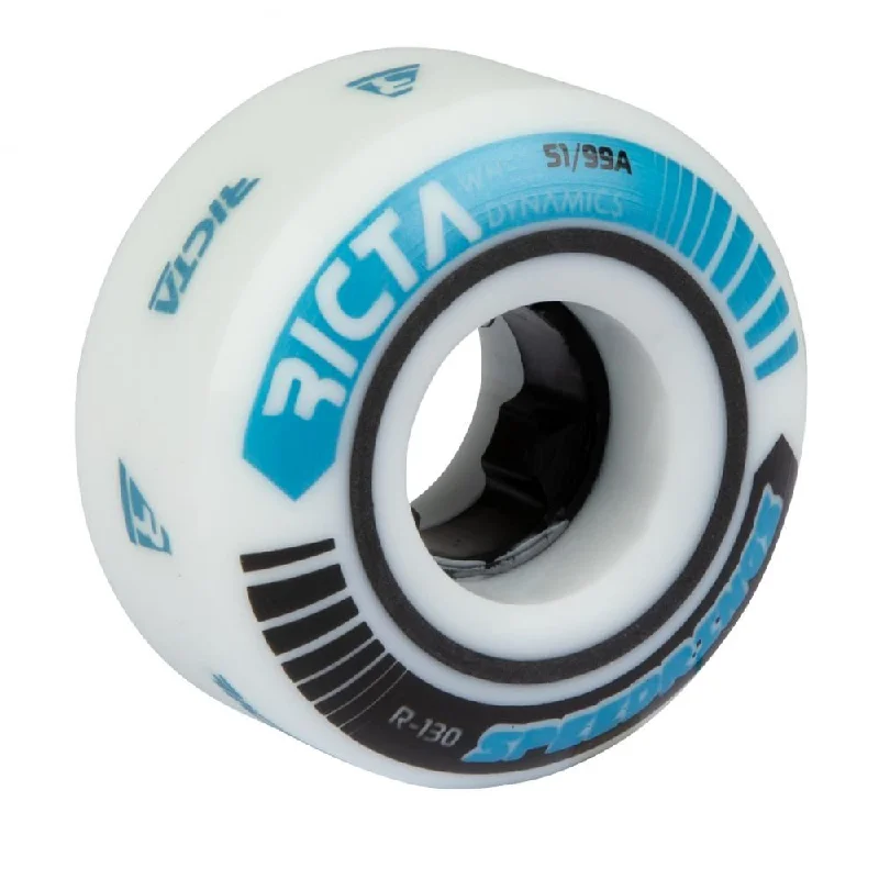 Ricta Skateboard Wheels Speedrings Slim 99a - White