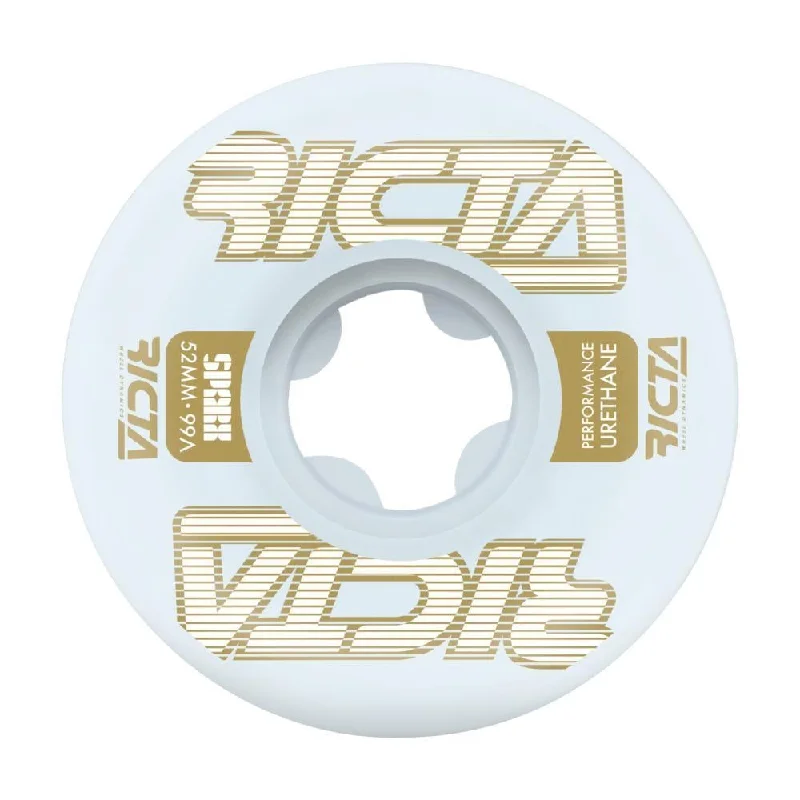 Ricta Wheels Framework Sparx Skateboard Wheels 99a White 52mm