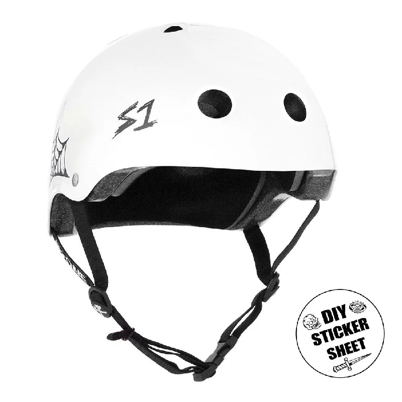 S-One Lifer Helmet - White/Bleak Outlook DIY