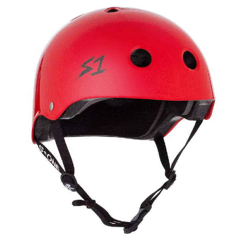 S-One Lifer Helmet - Bright Red Gloss