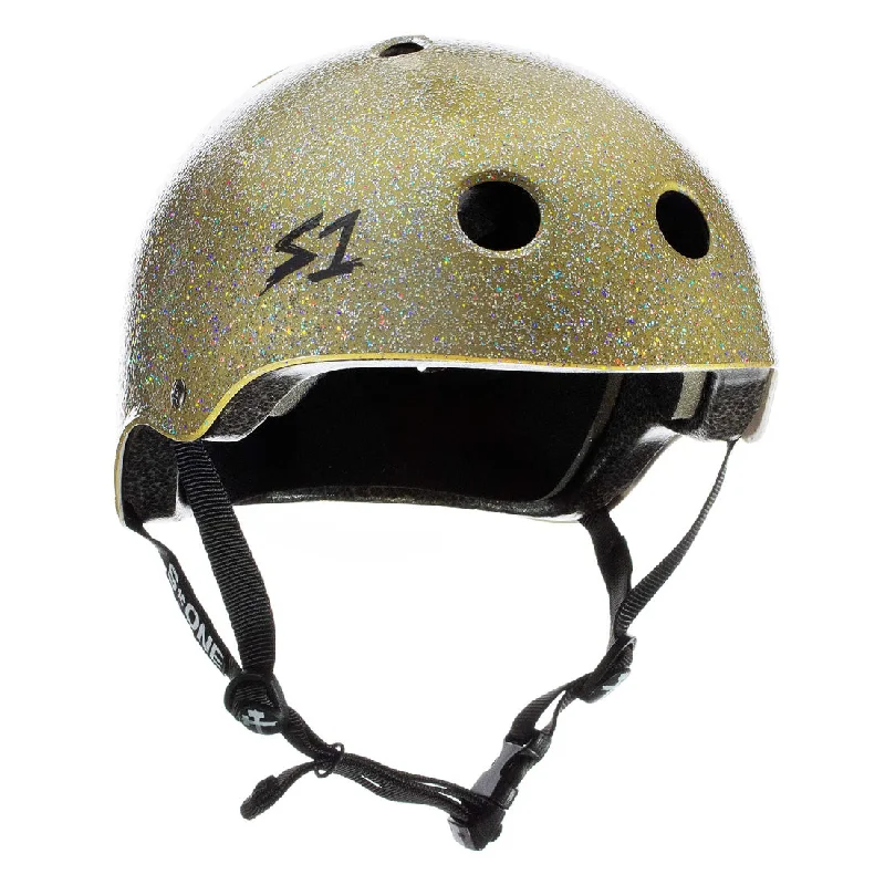 S-One Lifer Helmet - Gold Glitter