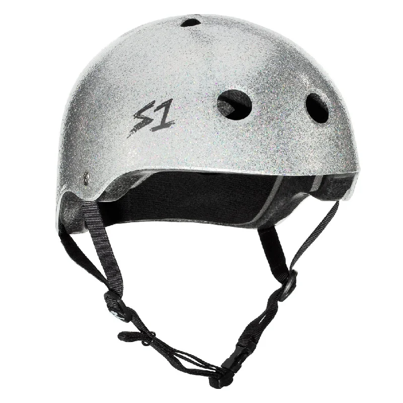 S-One Lifer Helmet - Silver Glitter