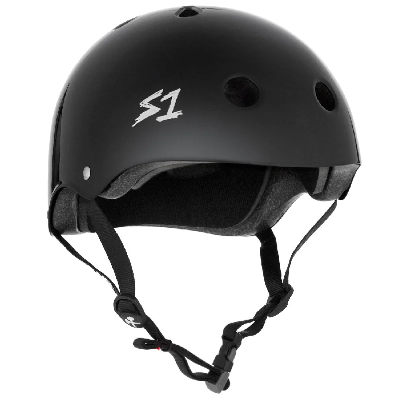 S-One Mega Lifer Helmet - Black Gloss