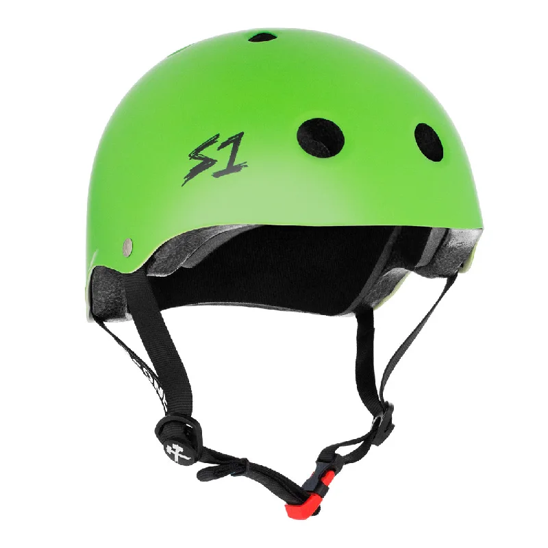 S-One Mini Lifer Helmet - Bright Green Matte