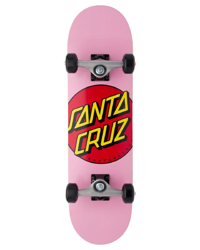 Classic Dot Micro 7.5" Skateboard in White