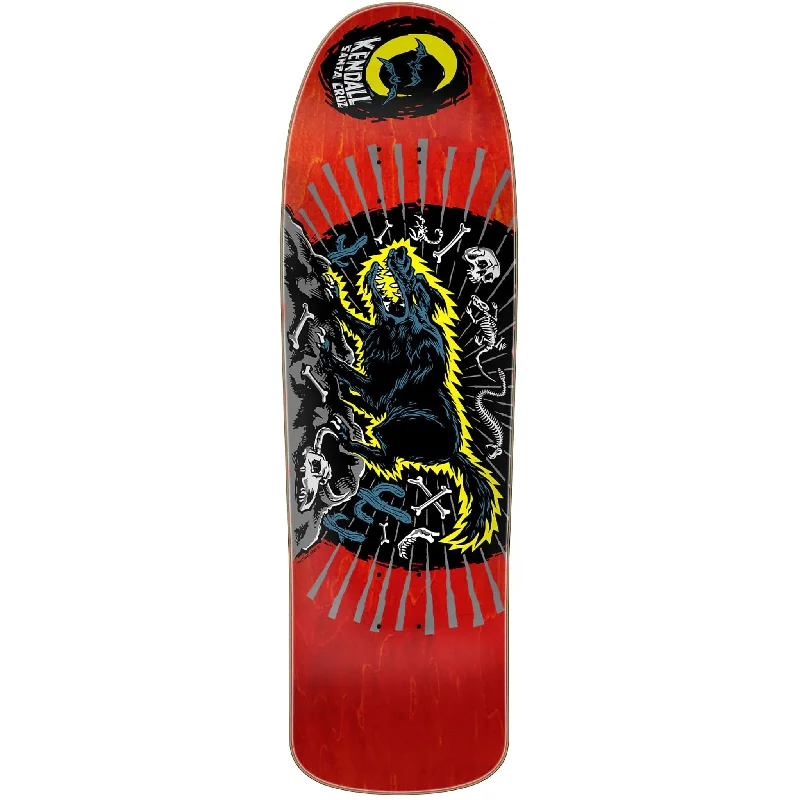 Santa Cruz Kendall Wolf Reissue 9.28" Skateboard Deck