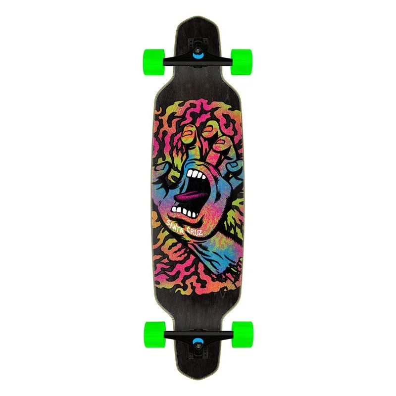 Santa Cruz Obscure Hand 9.50" x 37.52" Drop Down Cruiser Skateboard