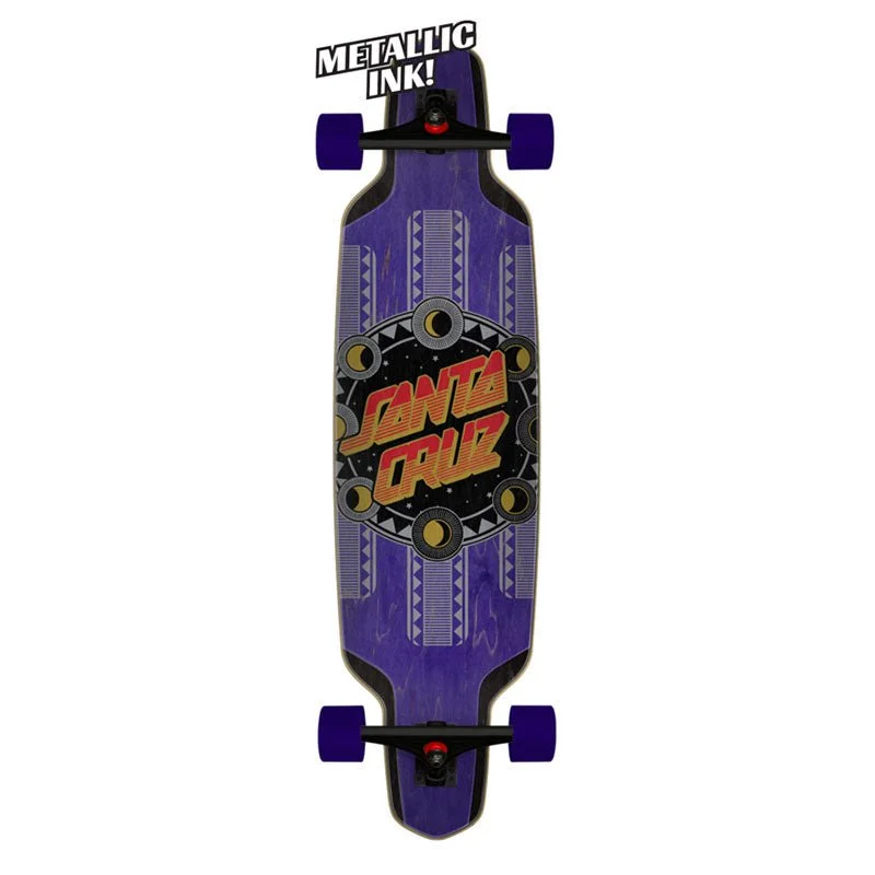 Santa Cruz Phase Dot 9.50" x 37.52" Drop Down Cruiser Skateboard