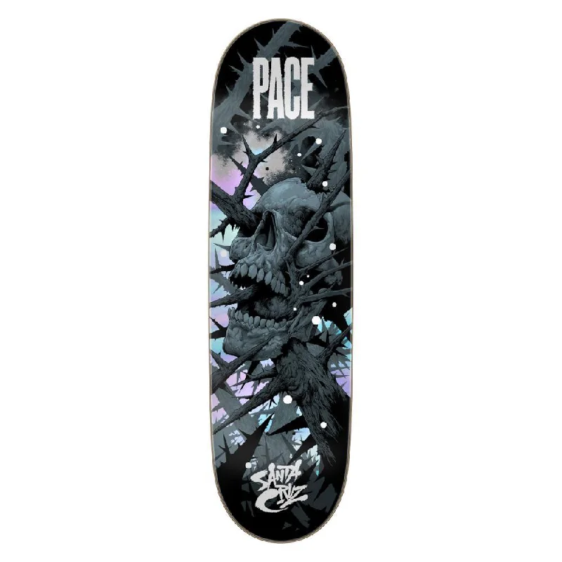 Santa Cruz Pro Skateboard Deck Pace Deathtrap Multi 8.7"