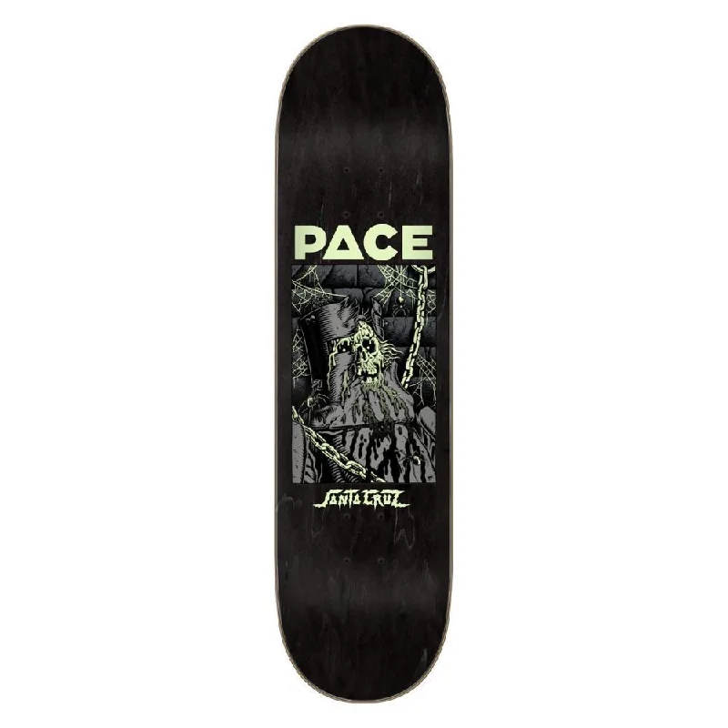 Santa Cruz VX Skateboard Deck Pace Dungeon Black/Green 8.25"