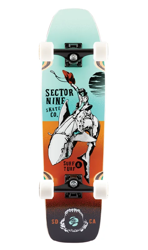 Sector 9 Gaucho Ninety Five Teal Cruiser 30.5in