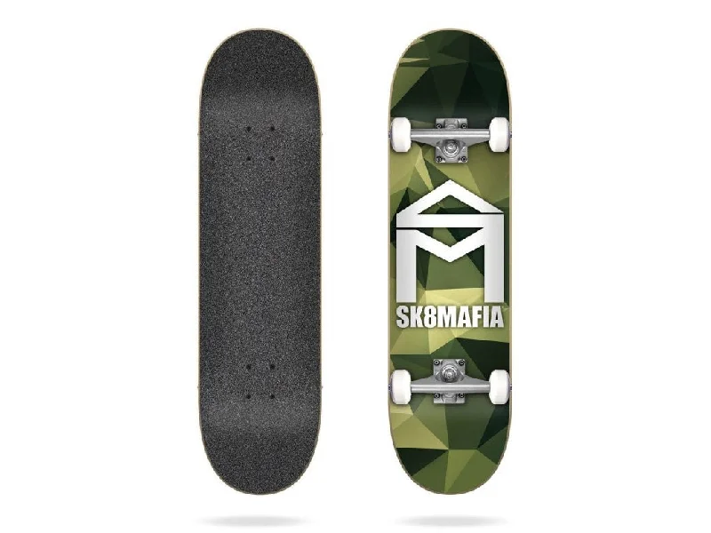 Sk8Mafia House Logo Camo Green 7.87"