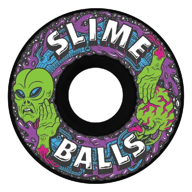 Slime Balls Skateboard Wheels Alien Mini OG Slime 78a - Black