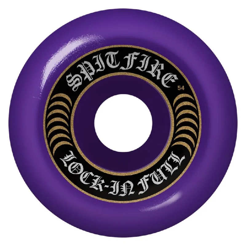 Spitfire Formula Four Skateboard Wheels Lock In Full 99 DU - Purple